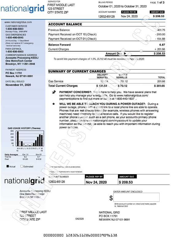 pay national grid bill online