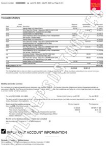 Wells Fargo Statement | Download new editable PSD templates